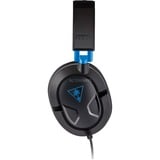 Turtle Beach Casque gaming Recon 50 – Nintendo Switch, PS5, PS4, PlayStation, appareils mobiles et PC disposant d'un port de 3,5 mm – microphone amovible, écouteurs de 40 mm  over-ear Noir/Bleu, PS5, PS4, PlayStation, appareils mobiles et PC disposant d'un port de 3,5 mm – microphone amovible, écouteurs de 40 mm, Avec fil, Gaming, 20 - 20000 Hz, Casque, Noir, Bleu