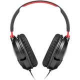 Turtle Beach Recon 50PC Casque Gaming w/ 3.5mm Connexion pour PC, PS5, PS4, PS4 Pro, Xbox Series X, Xbox Series S et Xbox One et Appareils Mobiles avec prise 3,5 mm  over-ear Noir, PS5, PS4, PS4 Pro, Xbox Series X, Xbox Series S et Xbox One et Appareils Mobiles avec prise 3,5 mm, Avec fil, Gaming, 20 - 20000 Hz, 530,7 g, Casque, Noir, Rouge