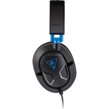 Turtle Beach Recon 50P Casque Gaming w/ 3.5mm Connexion pour PS5, PS4, PS4 Pro, Xbox Series X, Xbox Series S et Xbox One, PC et Appareils Mobiles avec prise 3,5 mm  over-ear Noir/Bleu, PS4, PS4 Pro, Xbox Series X, Xbox Series S et Xbox One, PC et Appareils Mobiles avec prise 3,5 mm, Avec fil, Gaming, 20 - 20000 Hz, Casque, Noir, Bleu