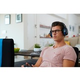 Turtle Beach Stealth 700 - PS4 Casque Arceau Noir, Casque gaming Noir/Bleu, Casque, Arceau, Jouer, Noir, Binaural, Sans fil