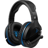 Turtle Beach Stealth 700 - PS4 Casque Arceau Noir, Casque gaming Noir/Bleu, Casque, Arceau, Jouer, Noir, Binaural, Sans fil