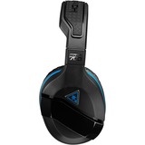 Turtle Beach Stealth 700 - PS4 Casque Arceau Noir, Casque gaming Noir/Bleu, Casque, Arceau, Jouer, Noir, Binaural, Sans fil