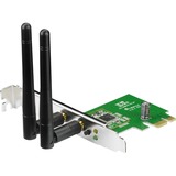 ASUS PCE-N15 Interne WLAN 300 Mbit/s, Adaptateur WLAN Interne, Sans fil, PCI Express, WLAN, Wi-Fi 4 (802.11n), 300 Mbit/s, Vente au détail