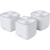 ASUS ZenWiFi AX Mini (XD4), Routeur maillé Blanc, 1x Routeur (XD4R), 2x Nœud (XD4N)