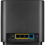 ASUS ZenWiFi AX (XT8) routeur sans fil Gigabit Ethernet Tri-bande (2,4 GHz / 5 GHz / 5 GHz) 4G Noir, WLAN-LTE-Routeur Noir, Wi-Fi 6 (802.11ax), Tri-bande (2,4 GHz / 5 GHz / 5 GHz), Ethernet/LAN, 4G, Noir, Routeur