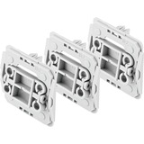 Bosch Adapter 3er-Set Berker (B2), Adaptateur Blanc, 70 mm, 60 mm, 65 mm, 40 g, 3 pièce(s)