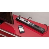 Brennenstuhl Connect Premium-Line multiprise 3 m 6 sortie(s) CA Intérieure Noir, Blanc Noir/Gris clair, 3 m, 6 sortie(s) CA, Intérieure, Noir, Blanc, 3600 W, 95 mm