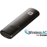 D-Link AC1200 WLAN 867 Mbit/s, Adaptateur WLAN Noir, Sans fil, USB, WLAN, Wi-Fi 5 (802.11ac), 867 Mbit/s, Noir
