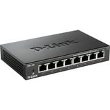 D-Link DES-108, Switch Noir, Full duplex