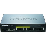 D-Link DGS-1008P, Switch Noir, PoE