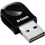 D-Link DWA-131 carte réseau 300 Mbit/s, Adaptateur WLAN Noir, Sans fil, USB, 300 Mbit/s, Noir
