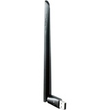 D-Link DWA-172, Adaptateur WLAN Noir, Sans fil, USB, WLAN, Wi-Fi 5 (802.11ac), 433 Mbit/s