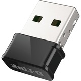 D-Link DWA-181, Adaptateur WLAN Sans fil, USB, WLAN, Wi-Fi 5 (802.11ac), Noir
