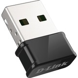 D-Link DWA-181, Adaptateur WLAN Sans fil, USB, WLAN, Wi-Fi 5 (802.11ac), Noir