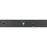 D-Link GO-SW-16G, Switch Noir, Non-géré, L2, Gigabit Ethernet (10/100/1000), Full duplex, Grille de montage, 1U