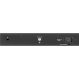 D-Link GO-SW-24G, Switch Noir, Non-géré, L2, Gigabit Ethernet (10/100/1000), Full duplex, Grille de montage, 1U