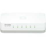 D-Link GO-SW-5E, Switch Blanc, Non-géré, Fast Ethernet (10/100), Full duplex