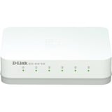D-Link GO-SW-5G, Switch Blanc/gris, Non-géré, Gigabit Ethernet (10/100/1000), Full duplex
