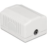 DeLOCK 86196 prise de courant RJ-45 Blanc, Boîte de jonction Blanc, RJ-45, Blanc, TIA-568A/B, 39 mm, 54 mm, 29,5 mm