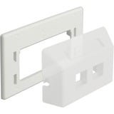 DeLOCK 86290 kit de support, Montage Blanc, 67,3 mm, 105,4 mm, 8,9 mm