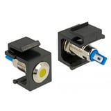 DeLOCK 86462 connecteur de fils Keystone LED Noir, Bleu, Acier inoxydable, Jaune, Module de Keystone Noir, Keystone LED, Noir, Bleu, Acier inoxydable, Jaune, 6 DC, 3 A, 16,3 mm, 27,3 mm