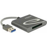 DeLOCK 91583 lecteur de carte mémoire USB 3.2 Gen 1 (3.1 Gen 1) Gris Anthracite, XQD, Gris, 480 Mbit/s, Aluminium, • Mac OS 10.9 or above • Windows 7 32-bit • Windows 7 64-bit • Windows 8.1 32-bit •..., USB 3.2 Gen 1 (3.1 Gen 1)