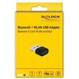 DeLOCK Bluetooth 4.2 et Dual Band WLAN ac/a/b/g/n, Adaptateur Bluetooth 