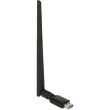 DeLOCK Clé USB 3.0 Dualband WLAN, Antenne Noir
