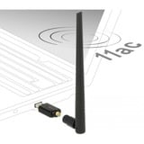 DeLOCK Clé USB 3.0 Dualband WLAN, Antenne Noir