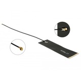 DeLOCK LoRa antenne MHF 1,68 dBi Noir, 1,68 dBi, 0.863 - 0.928 GHz, 50 Ohm, MHF, Polarisation linéaire, 0,15 m