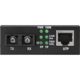 Digitus Convertisseur médias Fast Ethernet, RJ45 / SC Noir, RJ45 / SC, 100Base-TX, 100Base-FX, IEEE 802.3, IEEE 802.3u, Fast Ethernet, 10,100 Mbit/s, Complète, Demi