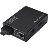 Digitus Convertisseur médias gigabit , RJ45 / SC Noir, RJ45 / SC, 1000 Mbit/s, 1000Base-TX, 100Base-TX, 1000Base-LX, IEEE 802.3, IEEE 802.3u, IEEE 802.3z, Gigabit Ethernet, 10,100,1000 Mbit/s