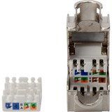 Digitus DN-93512 Module Keystone, Module de Keystone Argent, RJ45, LSA