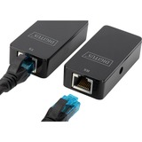 Digitus Rallonge USB, USB 2.0, Hub USB Noir, USB 2.0, 200 mm, 105 mm, 220 mm, 37 mm, 5 - 45 °C, 0 - 45 °C