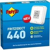 FRITZ! FRITZ! DECT 440, Palpeur FRITZ!DECT FRITZ! DECT 440, Blanc, 10 - 40 °C, 69 mm, 18 mm, 69 mm, 75 g