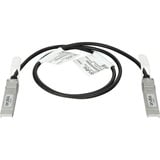 Hewlett Packard Enterprise 10G SFP+ / SFP+ 1m câble d'InfiniBand SFP+ Noir Noir, a Hewlett Packard Enterprise company 10G SFP+ / SFP+ 1m, 1 m, SFP+, SFP+, Noir, 10 Gbit/s