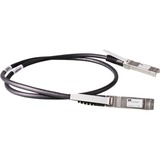 Hewlett Packard Enterprise X240 10G SFP+ 0.65m DAC câble de réseau Noir 0,65 m 0,65 m, SFP+, SFP+