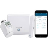 Homematic IP HMIP-SK1 thermostat Blanc, Ensemble complet Blanc, Blanc, 400 m, CE, Numérique, Batterie, AAA