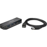 Kensington Hub chargeur 4 ports USB 3.0 UH4000C, Hub USB USB 3.2 Gen 1 (3.1 Gen 1) Micro-B, USB 3.2 Gen 1 (3.1 Gen 1) Type-A, 5000 Mbit/s, Noir, Apple iPad 4, iPad Air, iPad mini, Windows 7, Windows 7 Enterprise, Windows 7 Enterprise x64, Windows 7 Home Basic, Windows 7 Home...