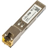 MikroTik S-RJ01 module de commutation réseau Gigabit Ethernet, Émetteur-récepteur Gigabit Ethernet, 10,100,1000 Mbit/s, 0,1 km, 1,25 Gbit/s, 0 - 85 °C, RoHS