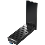 Netgear A7000 WLAN 1900 Mbit/s, Carte réseau Sans fil, USB, WLAN, Wi-Fi 5 (802.11ac), 1900 Mbit/s, Noir