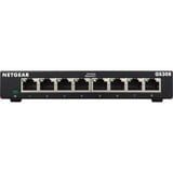 Netgear GS308, Switch Noir