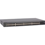 Netgear ProSAFE GS748T, Switch Gris foncé, Géré, L2+, Gigabit Ethernet (10/100/1000), Full duplex, Grille de montage