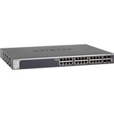 Netgear ProSAFE XS728T, Switch Géré, L2+/L3, 10G Ethernet (100/1000/10000), Full duplex, Grille de montage