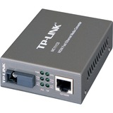 TP-Link MC111CS convertisseur de support réseau 1000 Mbit/s 1550 nm Monomode Noir Gris, 1000 Mbit/s, IEEE 802.3, IEEE 802.3u, IEEE 802.3x, Gigabit Ethernet, 1000 Mbit/s, UTP 3, 4, 5e, 5, SC, Vente au détail