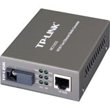 TP-Link MC112CS convertisseur de support réseau 1000 Mbit/s 1550 nm Noir Gris, 1000 Mbit/s, IEEE 802.3, IEEE 802.3u, IEEE 802.3x, Gigabit Ethernet, 1000 Mbit/s, SC, Avec fil