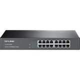TP-Link TL-SF1016DS commutateur réseau Non-géré Fast Ethernet (10/100) Noir, Switch Noir, Non-géré, Fast Ethernet (10/100), Grille de montage
