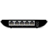 TP-Link TL-SG1005D Non-géré Gigabit Ethernet (10/100/1000) Noir, Switch Noir, Non-géré, Gigabit Ethernet (10/100/1000), Full duplex