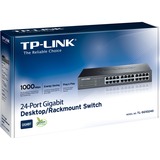 TP-Link TL-SG1024D Non-géré Gigabit Ethernet (10/100/1000) Gris, Switch Non-géré, Gigabit Ethernet (10/100/1000), Full duplex, Grille de montage, Vente au détail