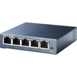 TP-Link TL-SG105 Non-géré Gigabit Ethernet (10/100/1000) Noir, Switch Gris, Non-géré, Gigabit Ethernet (10/100/1000), Full duplex
